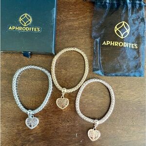 APHRODITE’S TREE OF LIFE 3 BRACELET’S..NEW